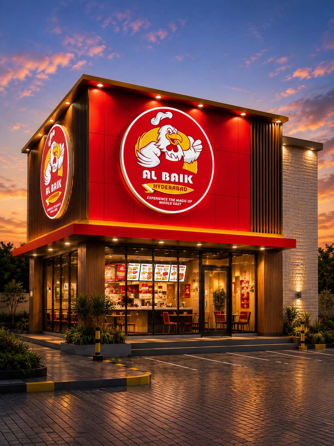 Al-Baik Hyderabad franchise